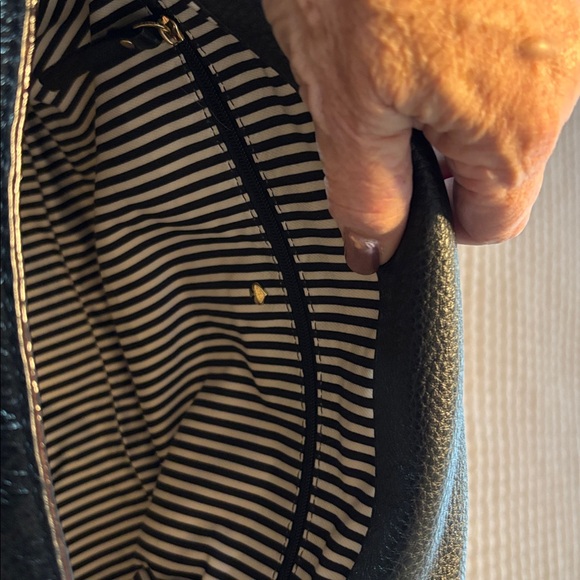 Kate spade large black leather bag - Picture 5 of 5